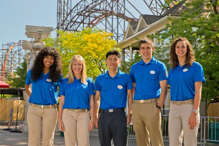 six flags employees