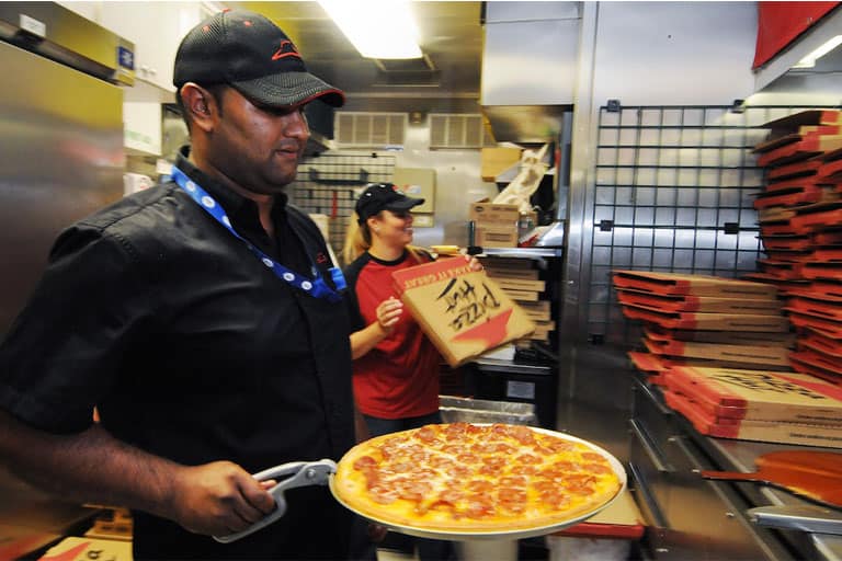 pizza hut employees