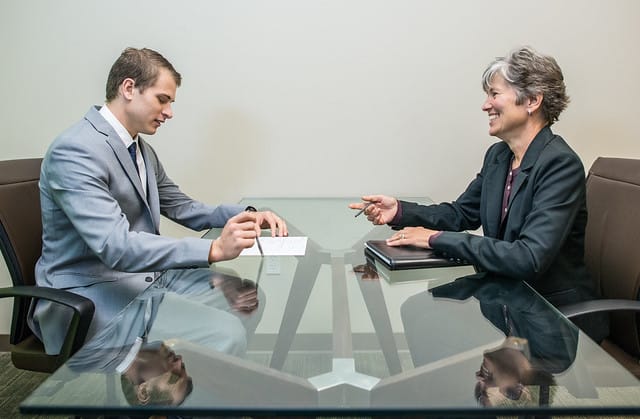 employer checking the form submitted by the applicant